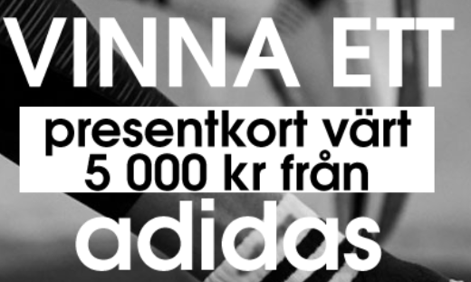 vinn adidas presentkort